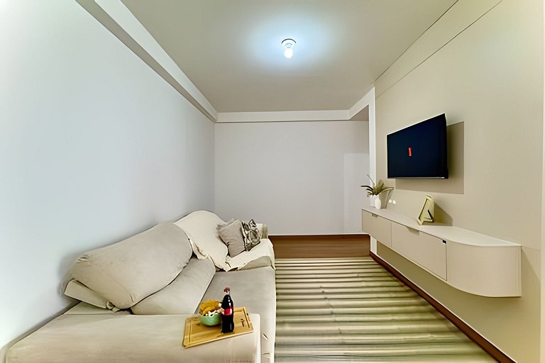 Pé na Areia c/ Piscina e Churrasqueira Privativa