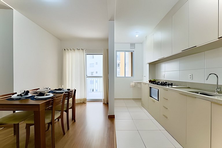 Pé na Areia c/ Piscina e Churrasqueira Privativa