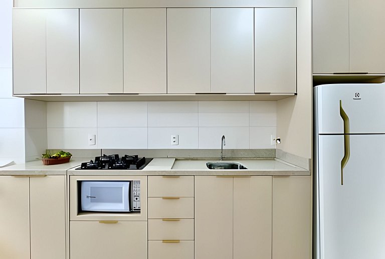 Pé na Areia c/ Piscina e Churrasqueira Privativa