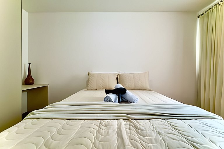 Pé na Areia c/ Piscina e Churrasqueira Privativa