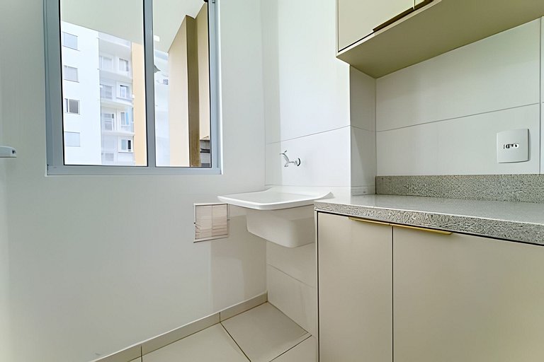 Pé na Areia c/ Piscina e Churrasqueira Privativa