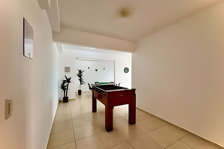 Apto a 340m da PRAIA c/Piscina Churrasq. Wi-Fi