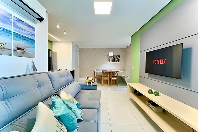 Home Club Frente-Mar • Piscinas, Jacuzzi e Sauna