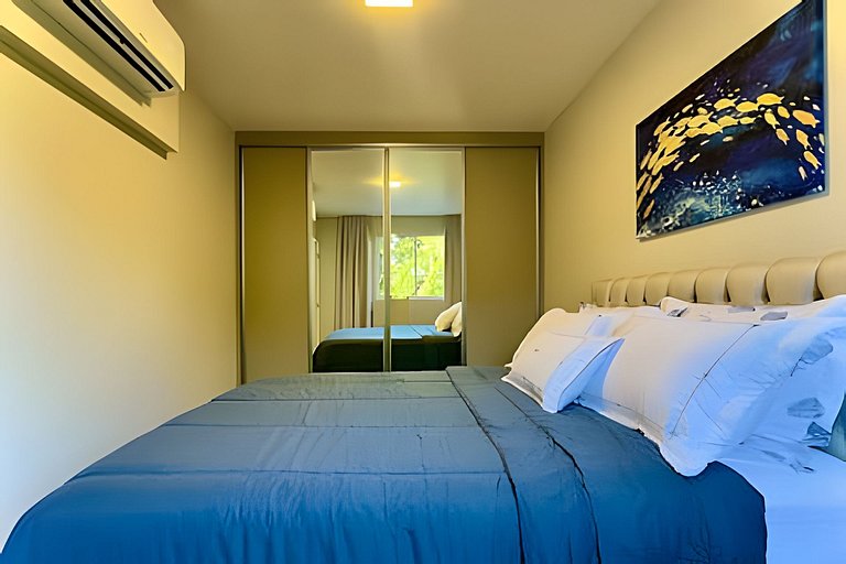 Ap Completo 150m da Praia Ar condicionado Piscina