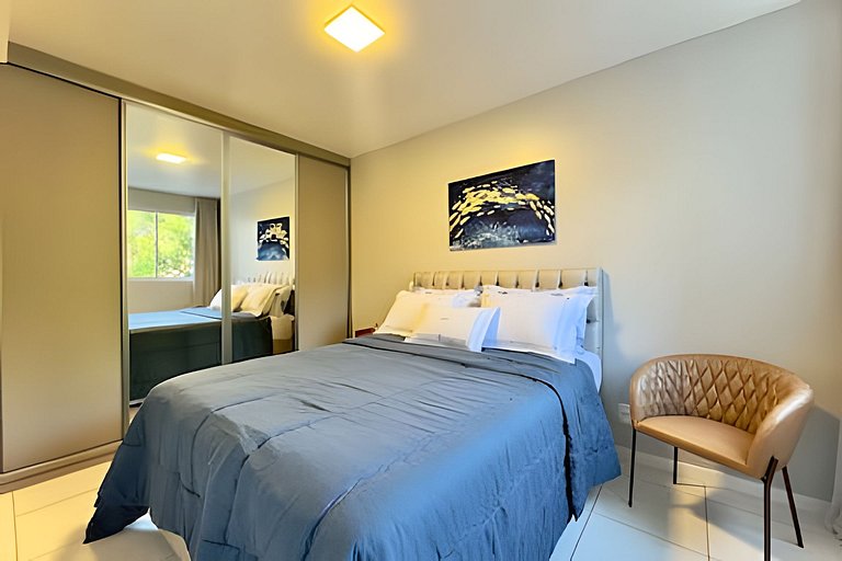 Ap Completo 150m da Praia Ar condicionado Piscina