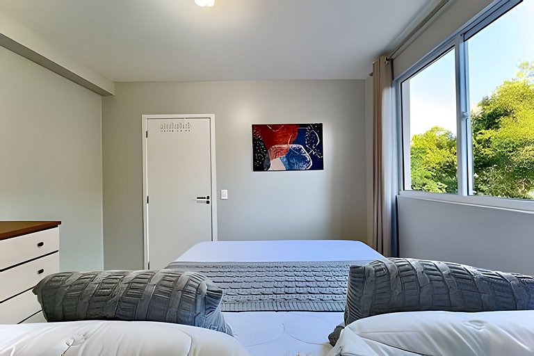 Ap Completo 150m da Praia Ar condicionado Piscina