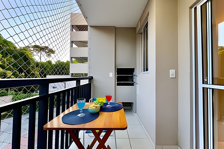 Ap Completo 150m da Praia Ar condicionado Piscina