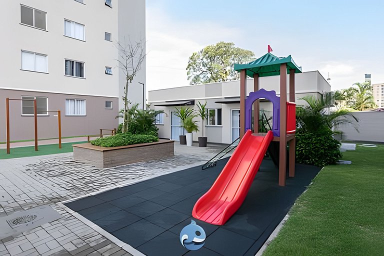 Ap Completo 150m da Praia Ar condicionado Piscina