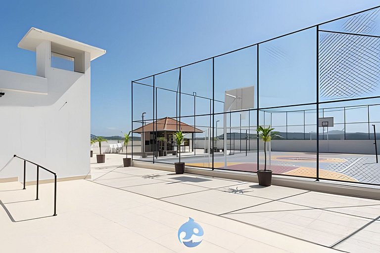 Ap Completo 150m da Praia Ar condicionado Piscina