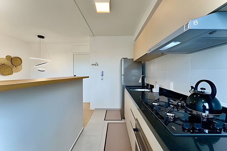 Apto c/Ar Condicionado Piscina Churrasqueira 705IB