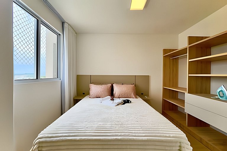 Apto c/Ar Condicionado Piscina Churrasqueira 705IB