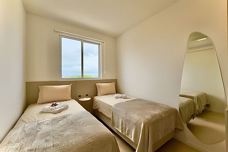 Apto c/Ar Condicionado Piscina Churrasqueira 705IB