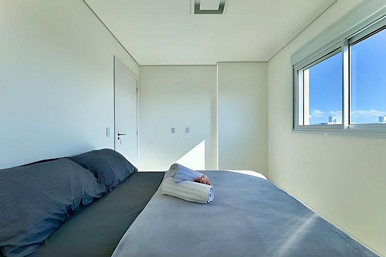 Apto Vista Mar Home Club Pé na Areia em Piçarras