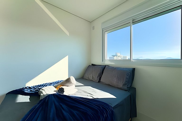 Apto Vista Mar Home Club Pé na Areia em Piçarras