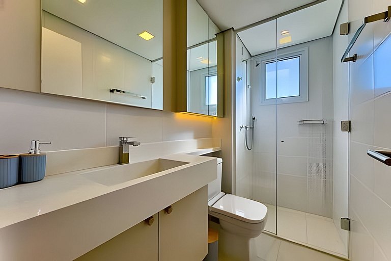 Apto Vista Mar Home Club Pé na Areia em Piçarras