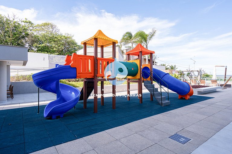 Apto Vista Mar Home Club Pé na Areia em Piçarras