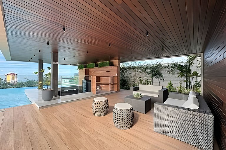 Home Club Pé na Areia Lazer Completo 2