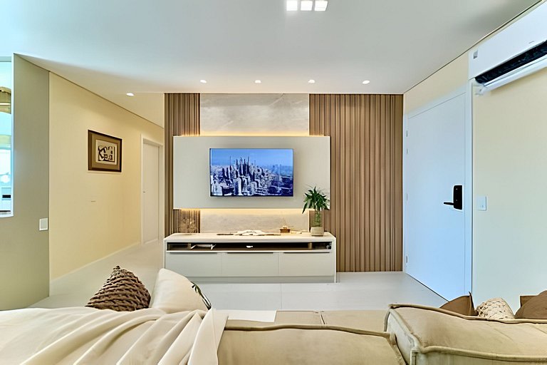 Home Club Frente Mar • Vista e Lazer