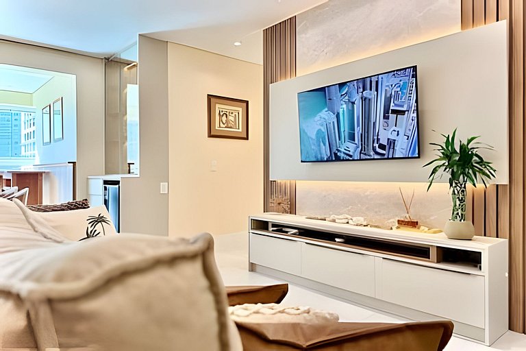 Home Club Frente Mar • Vista e Lazer