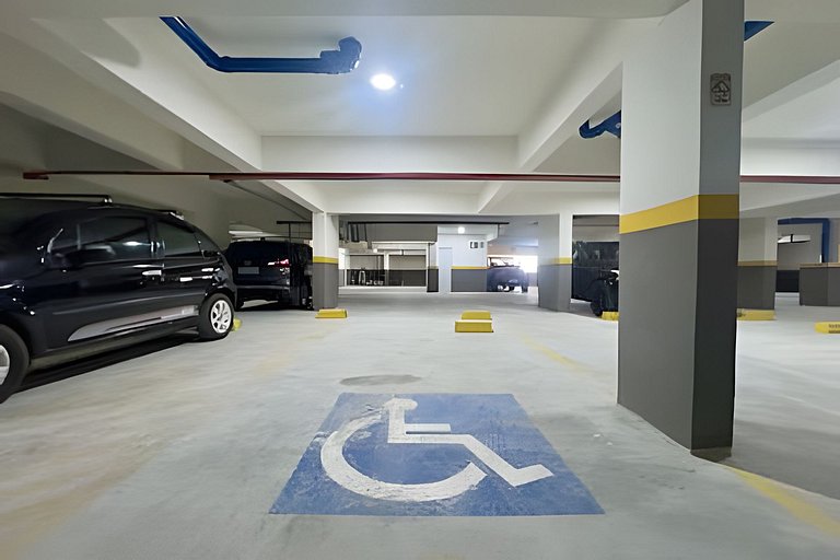 Home Club Frente Mar • Vista e Lazer