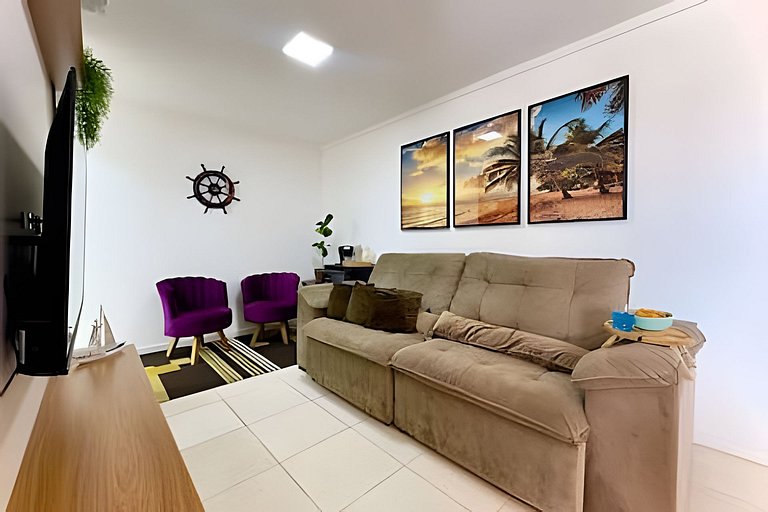 150m do Mar + Piscina | Próximo ao Beto Carrero