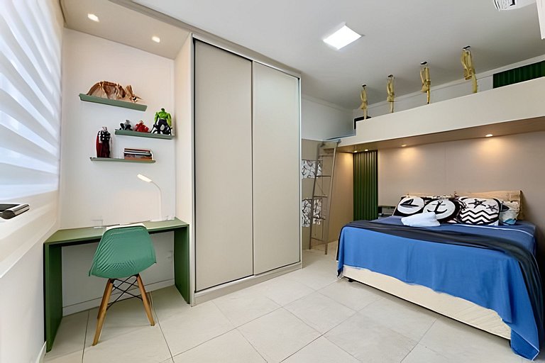 150m do Mar + Piscina | Próximo ao Beto Carrero