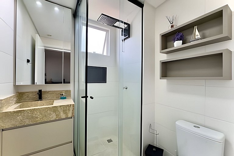 150m do Mar + Piscina | Próximo ao Beto Carrero