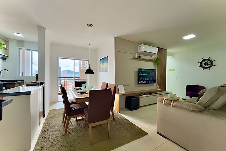 150m do Mar + Piscina | Próximo ao Beto Carrero