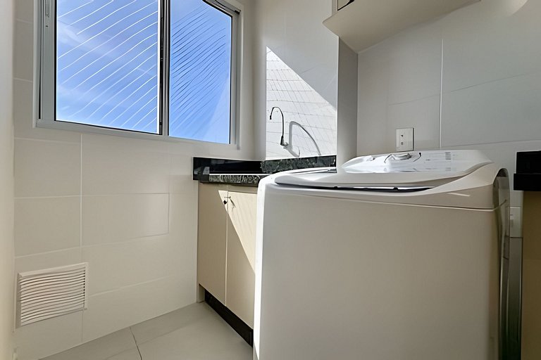 Apto c/Ar Condicionado Piscina Churrasqueira