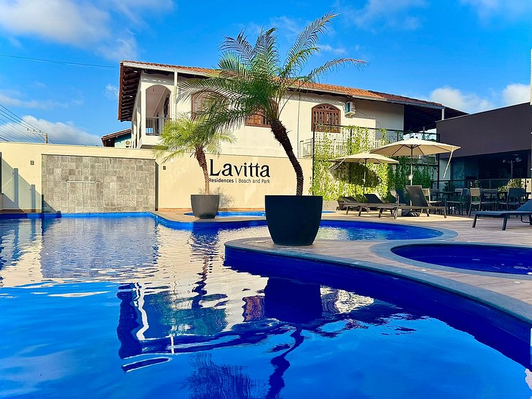 Apto completo a 9min do Beto Carrero + Lazer