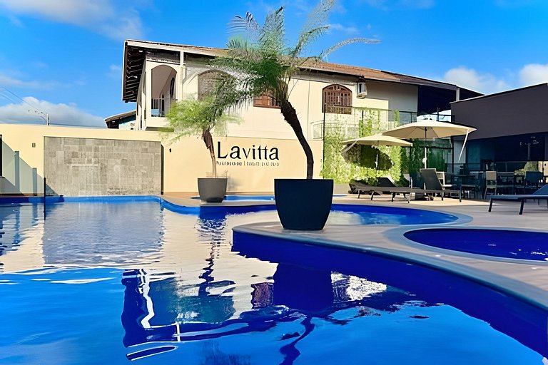 Apto completo a 9min do Beto Carrero + Lazer