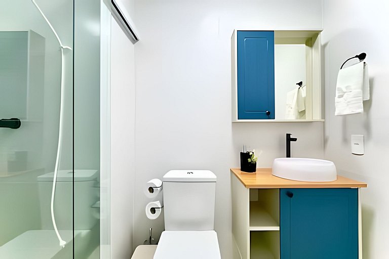 Apto completo a 9min do Beto Carrero + Lazer