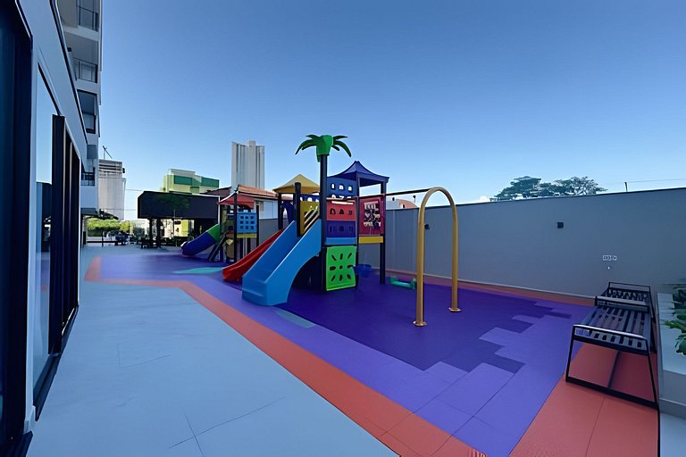 Apto completo a 9min do Beto Carrero + Lazer