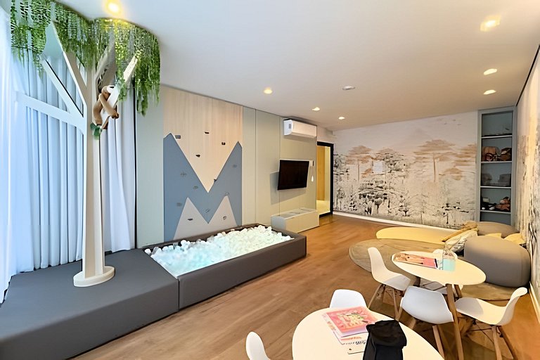 Apto completo a 9min do Beto Carrero + Lazer