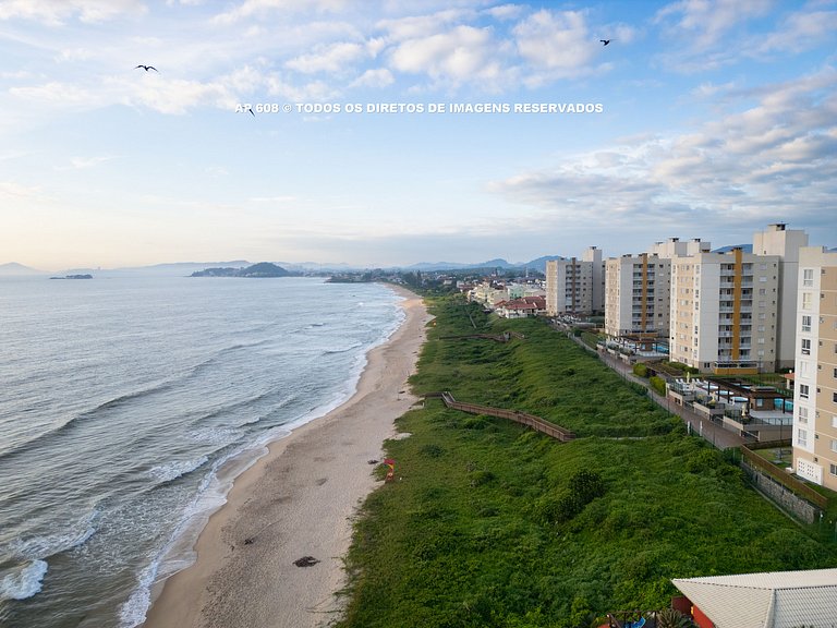 Pé na Areia c/ Piscina e Churrasqueira Privativa