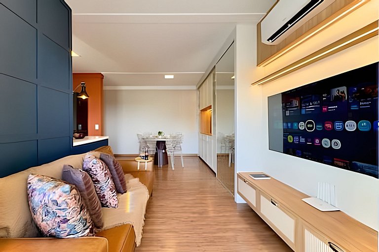 Apto Comfort Club / Pé na areia | Vila Açoriana