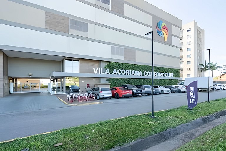 Apto Comfort Club / Pé na areia | Vila Açoriana