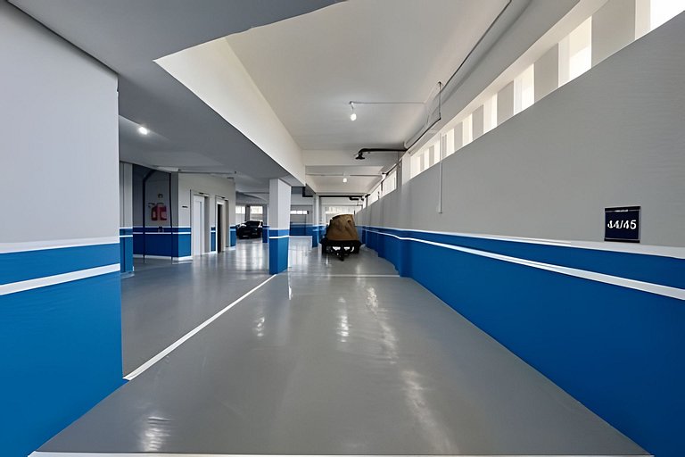 180m da praia | Apto central, amplo e moderno