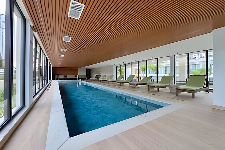 Home Club frente mar c/ Piscina Aquecida + Wi-fi