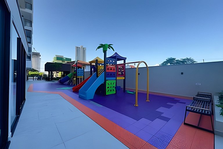 Apto Temático Completo c/ Piscina e Academia