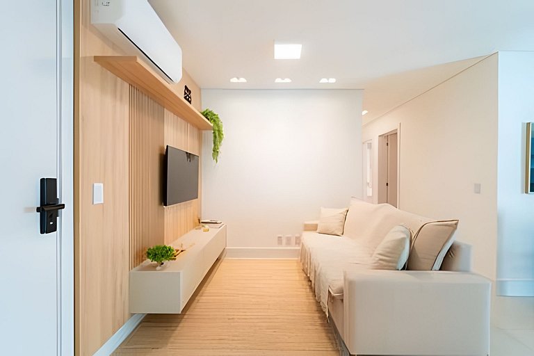 Ideal para Família! Conforto e Lazer - Pé na Areia