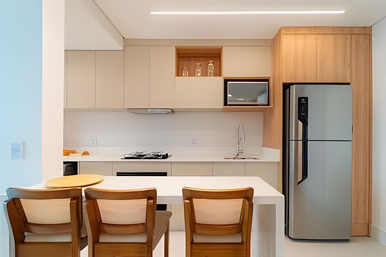 Ideal para Família! Conforto e Lazer - Pé na Areia