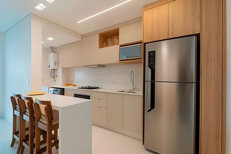 Ideal para Família! Conforto e Lazer - Pé na Areia