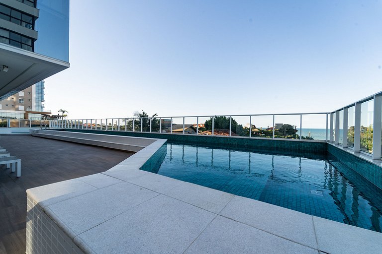 Apto Moderno | Vista Mar c/Piscina e conforto