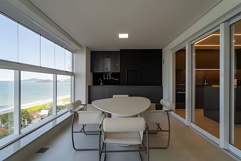 Apto Moderno | Vista Mar c/Piscina e conforto