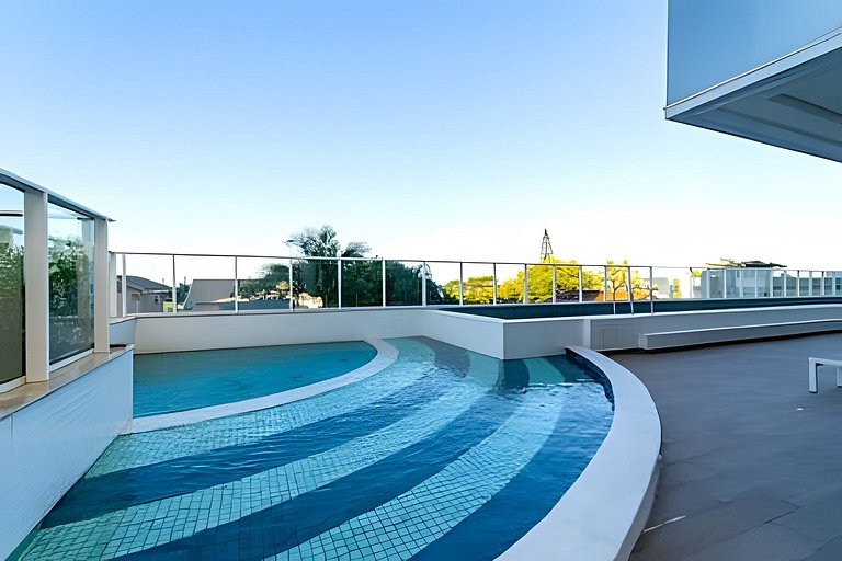 Apto Moderno | Vista Mar c/Piscina e conforto