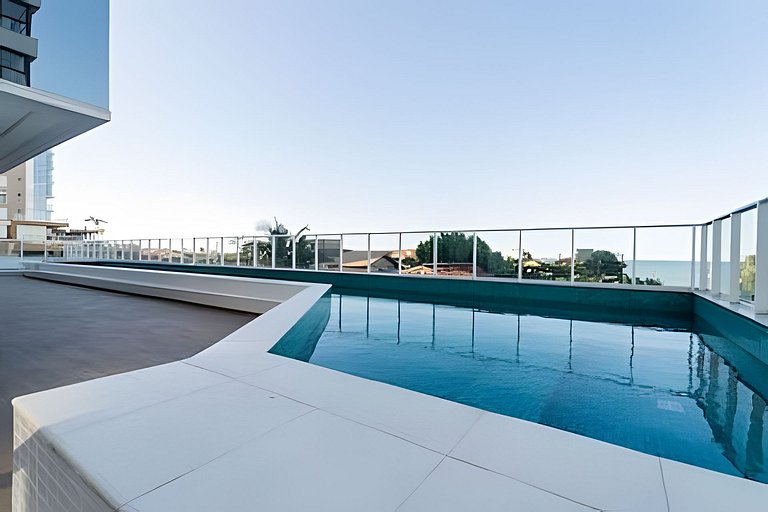 Apto Moderno | Vista Mar c/Piscina e conforto