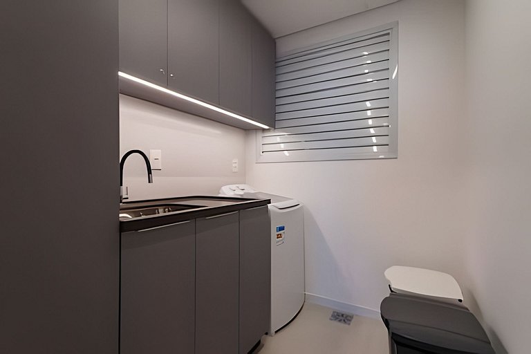 Apto Moderno | Vista Mar c/Piscina e conforto