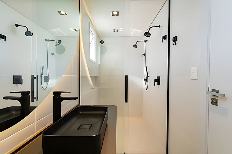 Apto Moderno | Vista Mar c/Piscina e conforto