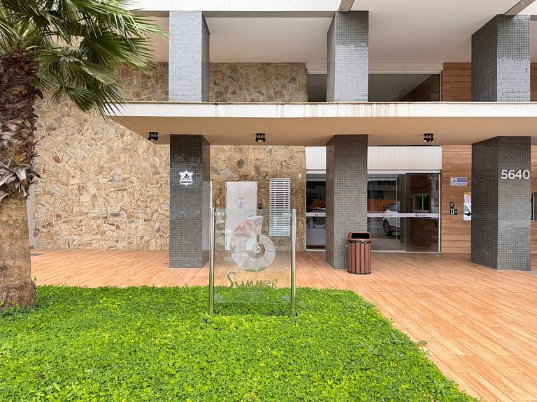 Apto com Sacada Gourmet e Vista Mar